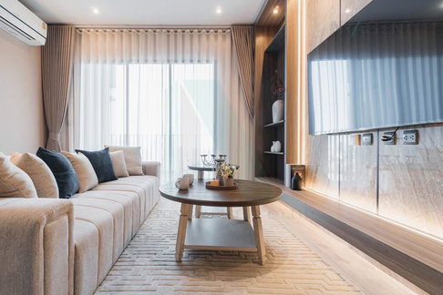 🎉 For Rent Condo RHYTHM EKKAMAI ESTATE Building 1, Floor 16,2 bed room, Room size 86 sqm