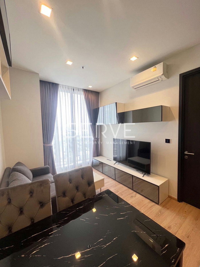 รูป 🔥ราคาเดียวเท่านั้น! 35K-2นอน ห้องกว้าง ชั้นสูงสุด 25+ แต่งหรู เฟอร์จัดเต็ม พร้อมเข้าอยู่ คอนโดทำเลดีๆ ใกล้ BTS อารีย์  @ Noble Around Ari - รูปที่ 1/11