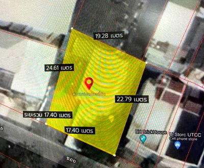 ที่ดิน สนง.ประกันสังคมกรุงเทพพื้นที่ 3 : S1108 🔥 ที่ดินทำเลทอง ซอยหอการค้า ใจกลางเมือง 🔥 ที่ดินแปลงสวย เนื้อที่ 103 ตารางวา ราคาขาย 30.9 ล้านบาท