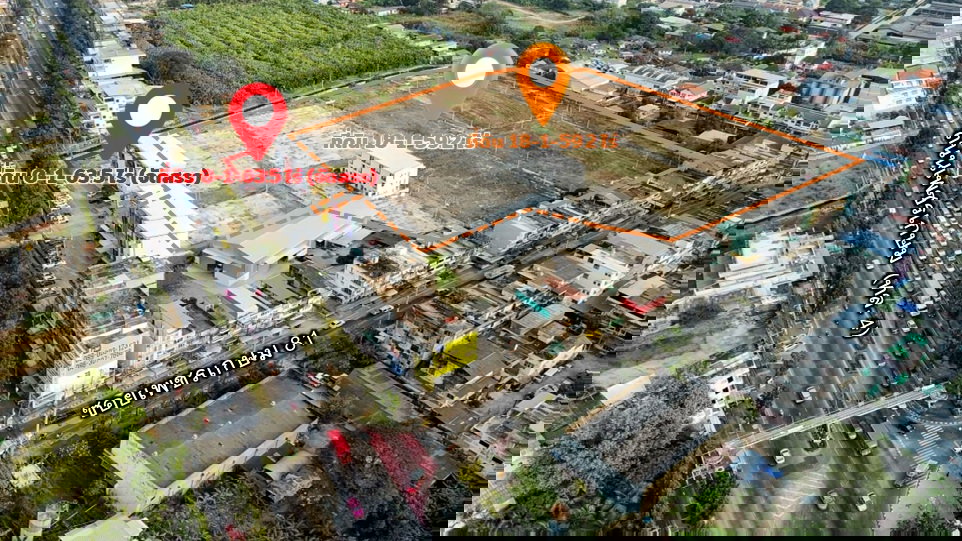 รูป ขายที่ดิน 18-3-22.7 ไร่ ติด ถ.เพชรษเกษม เขตหนองแขม กรุงเทพฯ "ผังเมืองสีแดง ถมแล้วทั้งแปลง" - รูปที่ 3/7