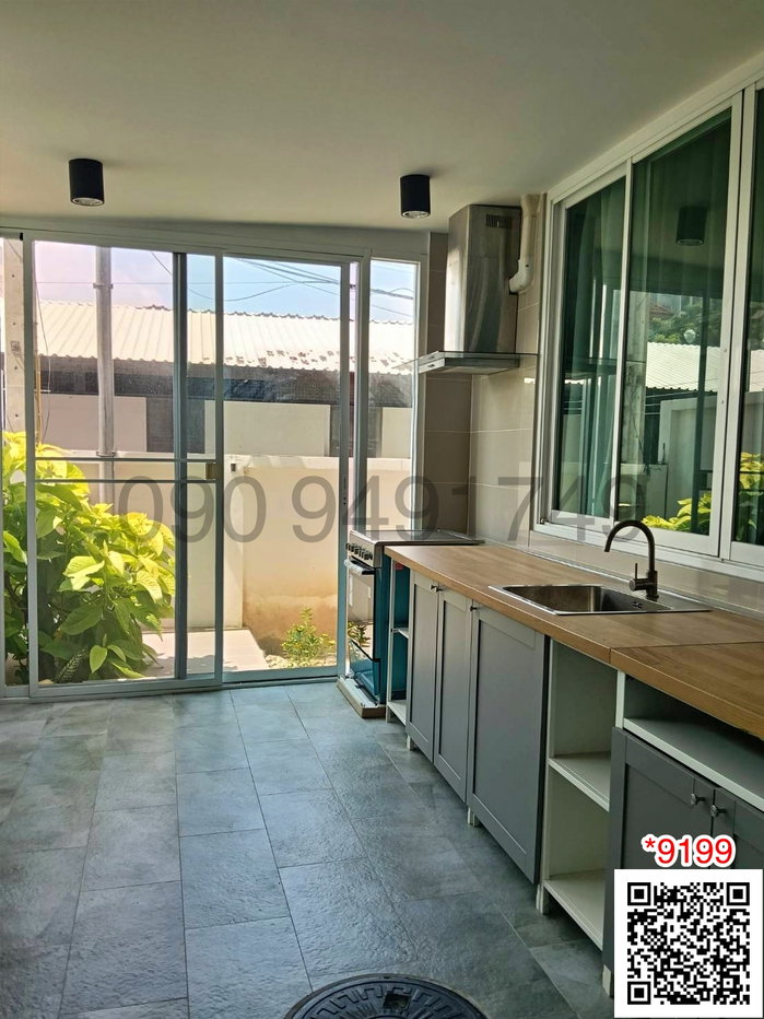 รูป เช่า บ้านเดี่ยว 3 ชั้น ใกล้ BTS วุฒากาศ 50 เมตร ตกแต่งใหม่ทั้งหลังสไตล์ Modern - รูปที่ 20/26