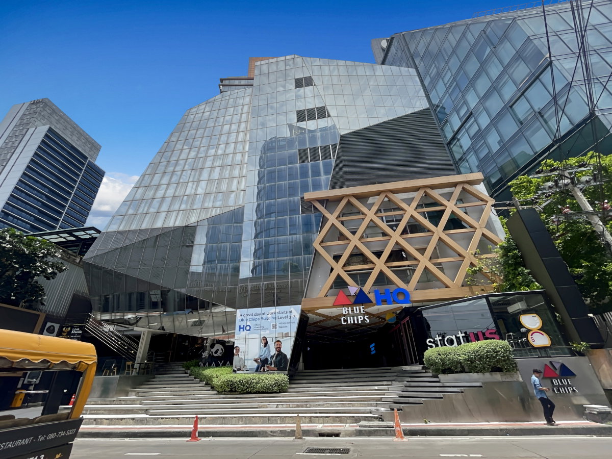 รูป พื้นที่สำนักงานส่วนตัวสำหรับ 2 คนที่  HQ Blue Chips Building - รูปที่ 1/6