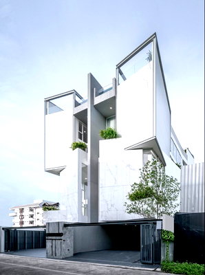 โฮมออฟฟิศ กรุงเทพมหานคร : D8 Ekkamai - Ramintra (เลียบด่วน) | SUPER LUXURY HOME OFFICE 6 ชั้น พร้อมสระว่ายน้ำส่วนตัว