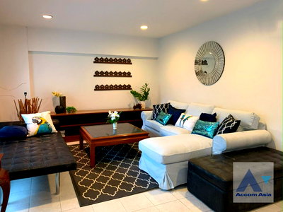 Condos for rent Watthana : 🔼🔽 AccomA 📩 Pet friendly 3 BR Condominium @Kiarti Thanee City Mansion (AA28037)