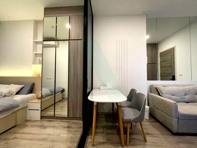 Condos for rent : 🎉 For Rent Condo KNIGHTSBRIDGE COLLAGE RAMKHAMHAENG Building 1, Floor 3,1 bed room, Room size 26 sqm