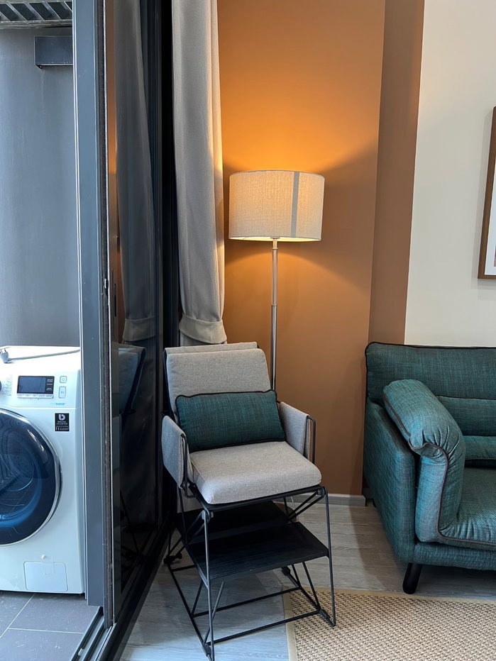 รูป ให้เช่า คอนโดหรู ย่านปุณวิถี The Line จากแสนสิริ เพียง 250 เมตร จากบีทีเอสปุณณวิถี เพดานห้องสูงพิเศษ  - รูปที่ 3/23