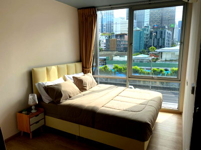 Condos for rent : For Rent : The Tempo Ruamrudee Condo near BTS Ploen Chit *Corner2BedRoom* at Line : @homefinder