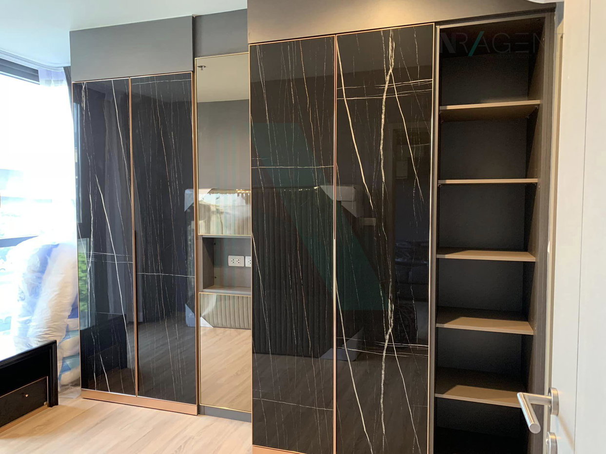 รูป 📌 ขายคอนโด เดอะ เบส การ์เดน-พระราม 9 อาคาร 1 ชั้น 5 1 ห้องนอน ขนาด 33.00 ตรม ใกล้ A-Link Square - รูปที่ 2/8