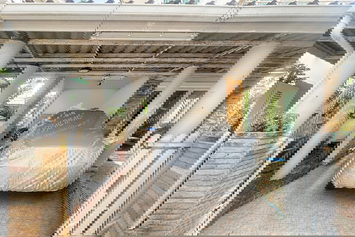 รูป เดอะวิลล่า รัตนาธิเบศร์ แปลงมุม ต่อเติมครบ ใกล้ MRT สายสีม่วง - รูปที่ 2/13