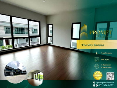 ขายบ้านเดี่ยว : ST12855 - The City Bangna (New Project)  : MegaBangna