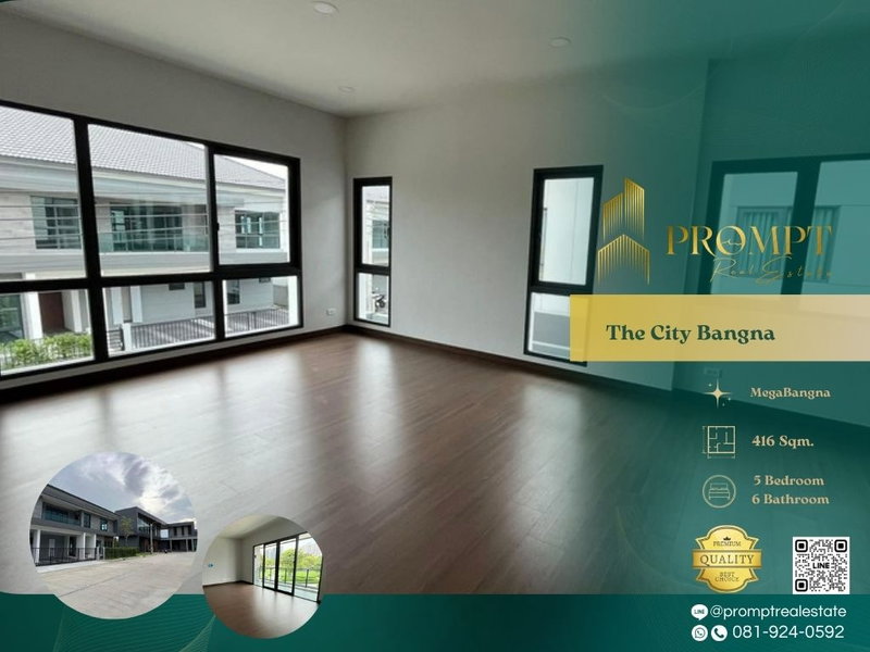 ขายบ้านเดี่ยว : ST12855 - The City Bangna (New Project)  : MegaBangna
