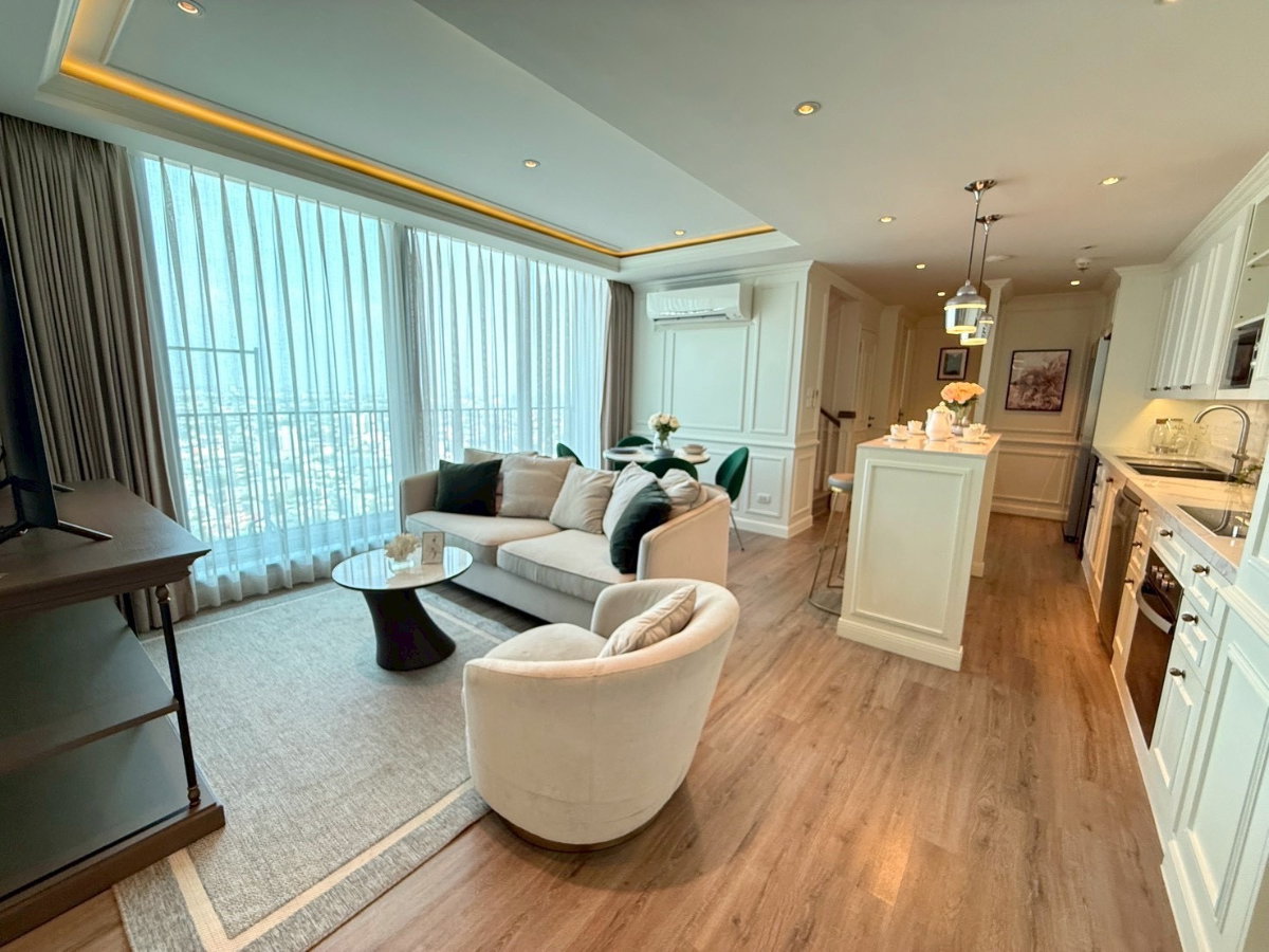 รูป *** ให้เช่าคอนโด : ซี เอกมัย เพนท์เฮ้าส์ duplex ทั้งชั้นมีแค่  7 ห้อง ชั้นสูง บิวท์อินจัดเต็ม วิวไม่บล็อค🔥🔥🔥 (C Ekkamai) *** - รูปที่ 2/20