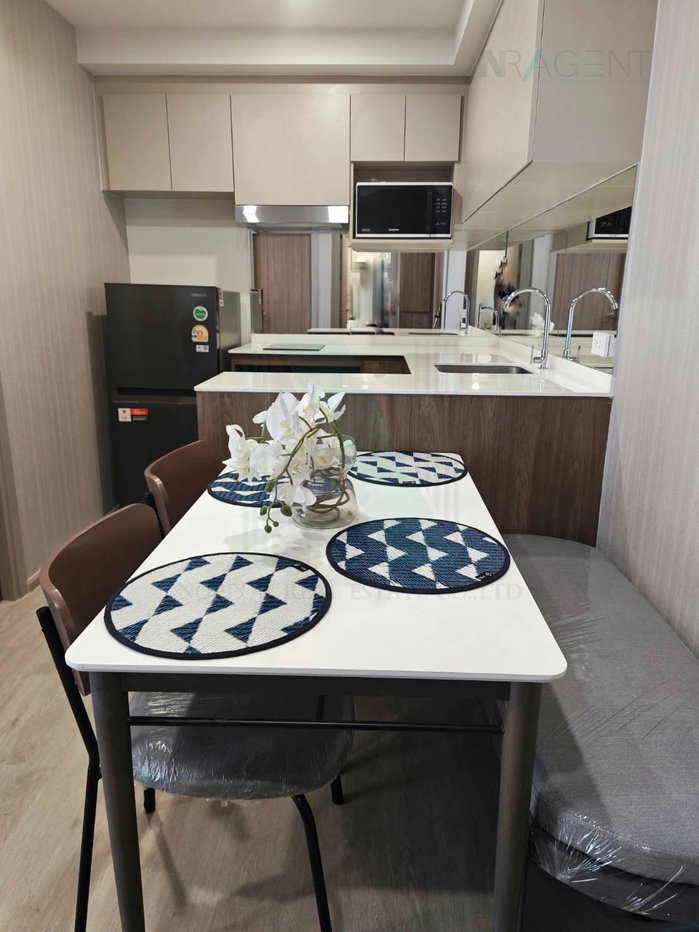 รูป ให้เช่าคอนโด นิว คอร์ คูคต สเตชัน อาคาร C ชั้น 4 2 ห้องนอน ขนาด 35 ตรม ใกล้ ใกล้ BTS คูคต - รูปที่ 7/8