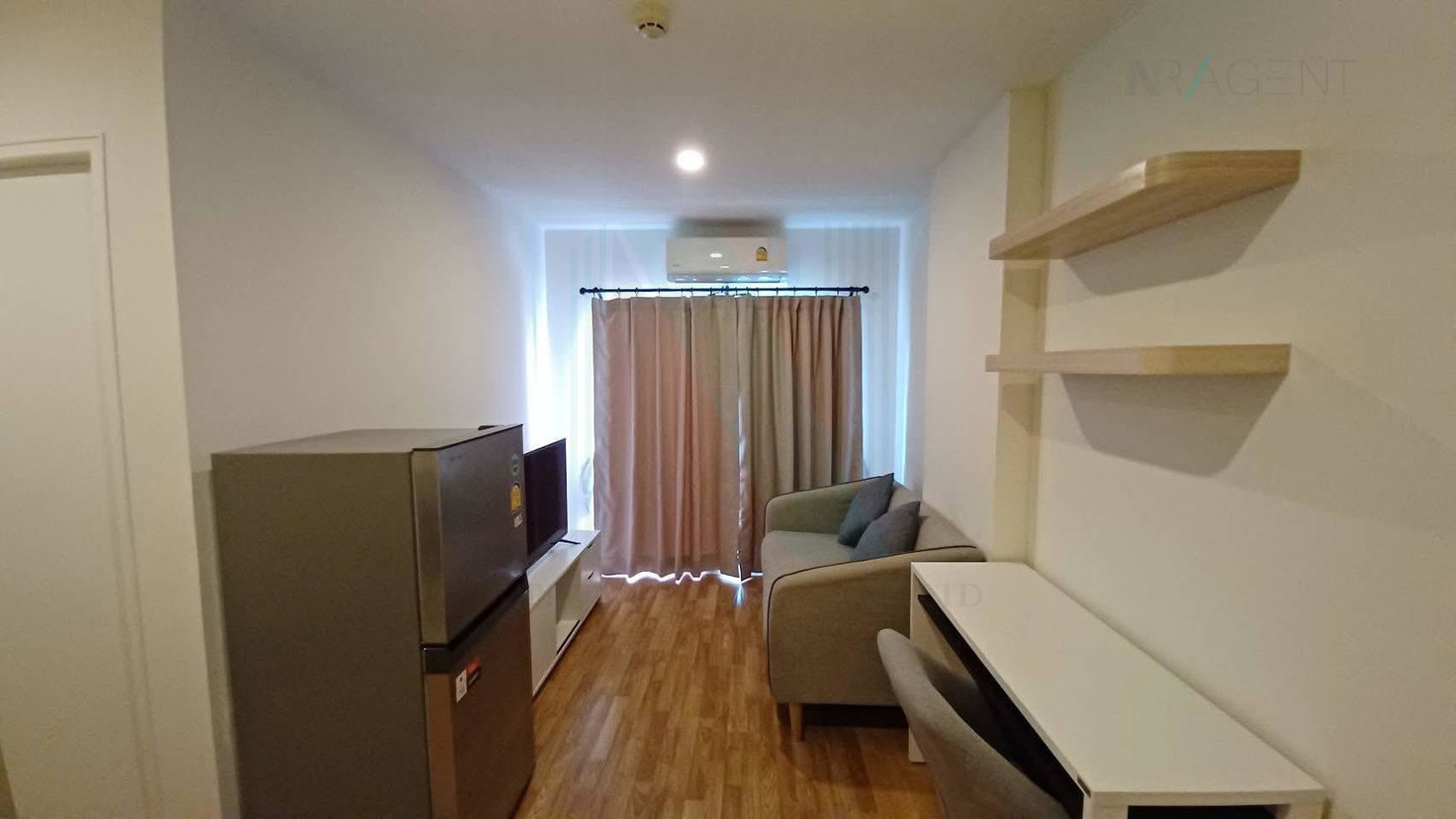 รูป 🎉 ให้เช่าคอนโด ลุมพินี วิลล์ พระนั่งเกล้า-ริเวอร์วิว อาคาร A1 ชั้น 8 1 ห้องนอน ขนาด 26 ตรม ใกล้ Central รัตนาธิเบศร์ - รูปที่ 5/8