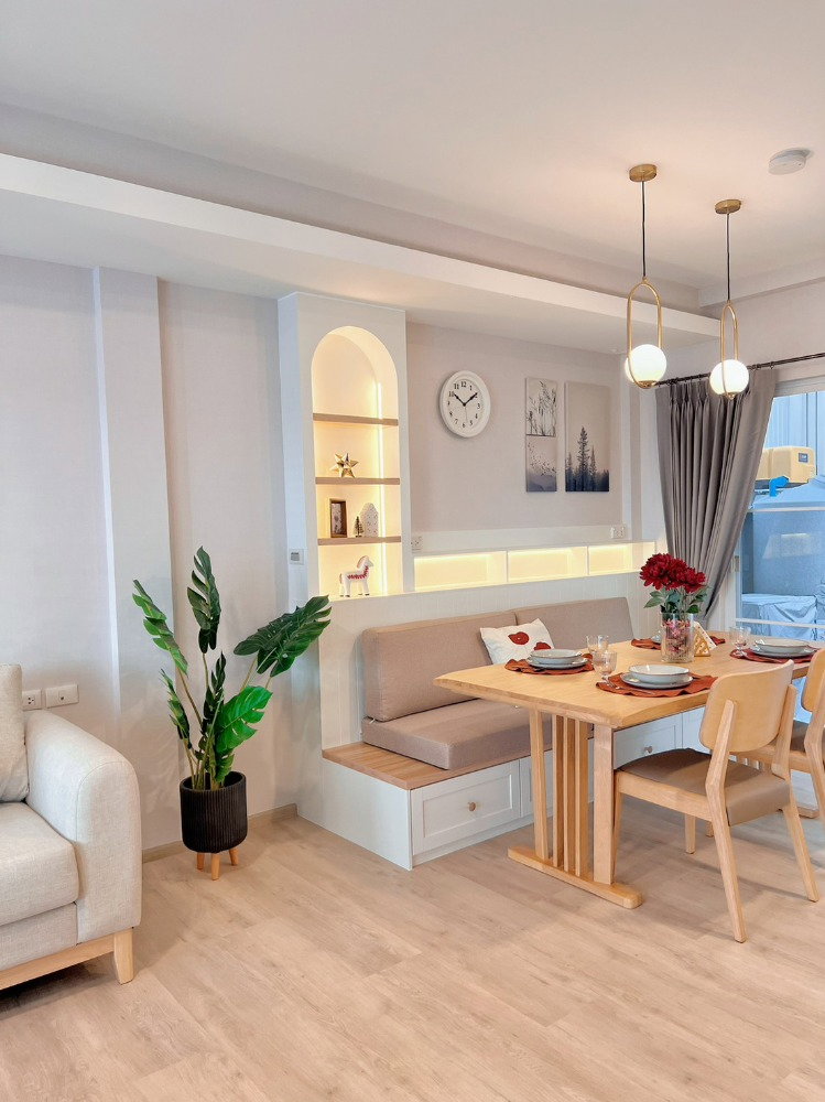 ทาวน์โฮมให้เช่า : P0635/ให้เช่าทาวน์โฮม 2 ชั้น โครงการ Indy 2 บางนา–รามคำแหง 2