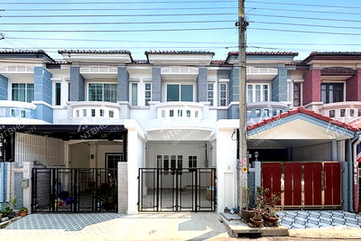 ทาวน์โฮม โลตัส นอร์ธ ราชพฤกษ์ : หมู่บ้านบุศรินทร์ บางบัวทอง ปรับปรุงใหม่ ถนนเมน ต่อเติมครบพร้อมอยู่ ทำเลดี ใกล้รถไฟฟ้า