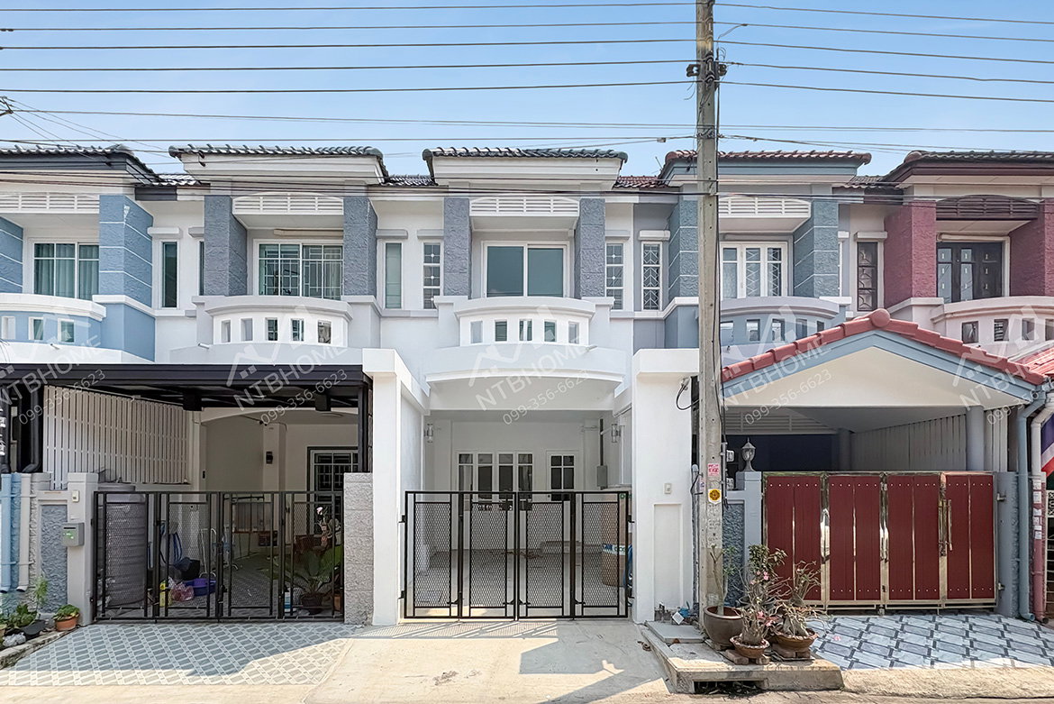 รูป หมู่บ้านบุศรินทร์ บางบัวทอง ปรับปรุงใหม่ ถนนเมน ต่อเติมครบพร้อมอยู่ ทำเลดี ใกล้รถไฟฟ้า - รูปที่ 1/10