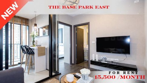 🍀🍀 Prime Condo Location 🚆 For Rent 📌 The Base Park East Sukhumvit 77 (Line: @rent2022) | Near BTS On Nut  ✨ Ready to move in! ✨ 📌 Ref Code:A04203