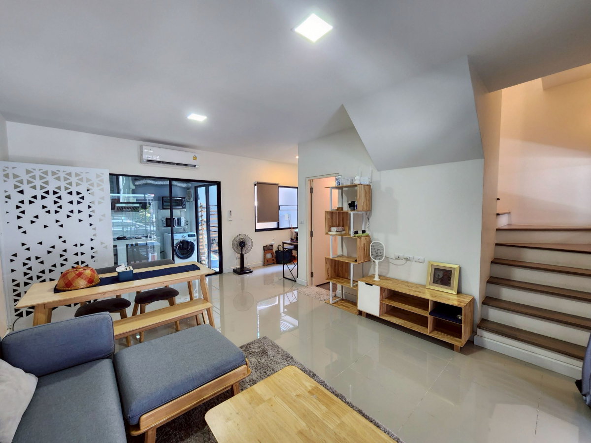 รูป ให้เช่าบ้านทาวน์โฮมพร้อมอยู่ สิริ เพลส กัลปพฤกษ์-สาทร ซอยกำนันแม้น หน้ากว้างพิเศษ - รูปที่ 6/23