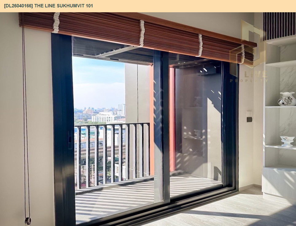 รูป DL26040166 ให้เช่าคอนโด เดอะ ไลน์ สุขุมวิท 101 (THE LINE Sukhumvit 101) ใกล้ BTS ปุณณวิธี พร้อมเข้าอยู่ โทรด่วน 0842740999 LineID @523dslwi - รูปที่ 14/14