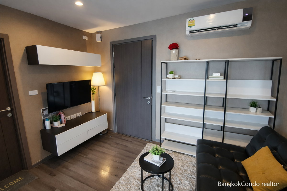 รูป 🍀🍀 Prime condo location 🚆ให้เช่า📌 เดอะ เบส พาร์ค อีส สุขุมวิท 77(Line:@rent2022)BTS อ่อนนุช ✨พร้อมเข้าอยู่  ✨ A08537  - รูปที่ 3/11