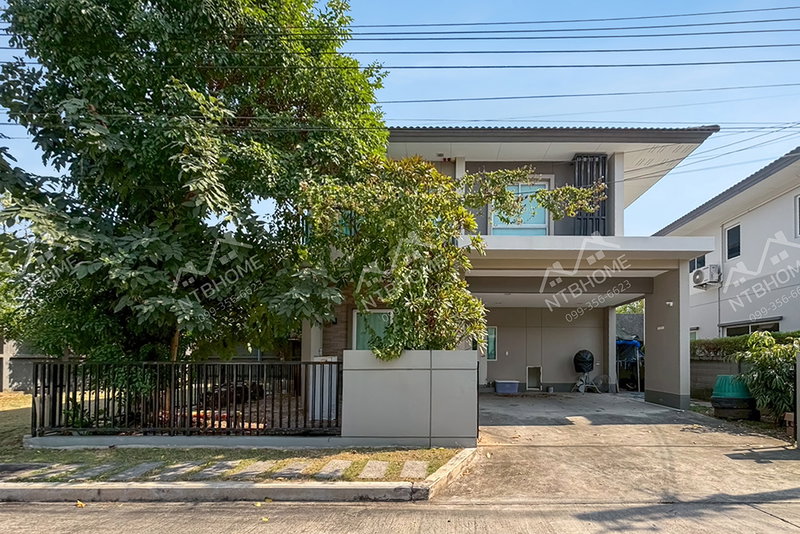 ขายบ้านเดี่ยว : คาซ่า เลเจ้นด์ พระราม 5-ราชพฤกษ์ แปลงมุม ทำเลดีติดถนนใหญ่นครอินทร์