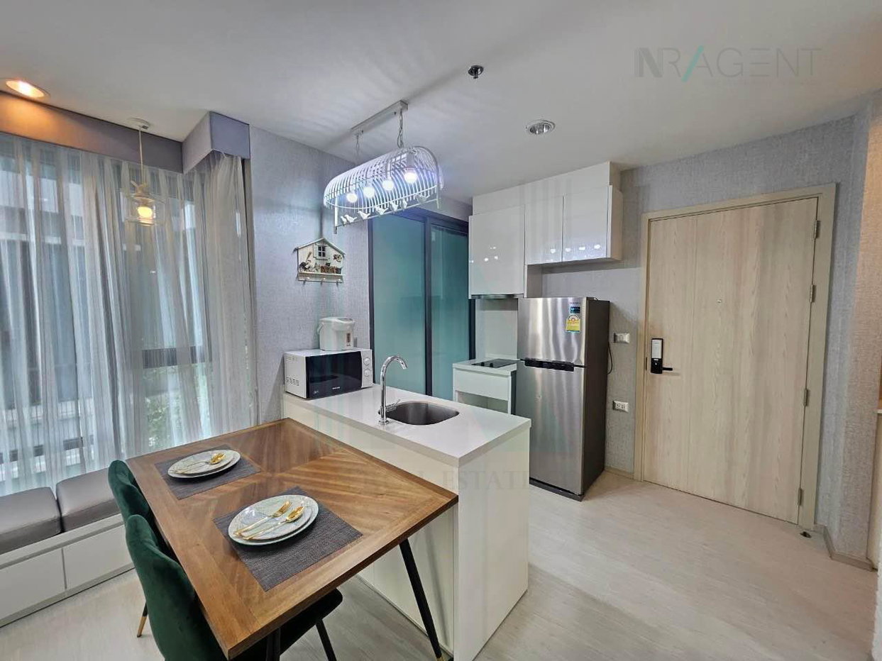 รูป 🚩 ให้เช่าคอนโด ริทึ่ม สุขุมวิท 42 อาคาร 1 ชั้น 12 1 ห้องนอน ขนาด 45 ตรม ใกล้ Gateway Ekamai - รูปที่ 4/8