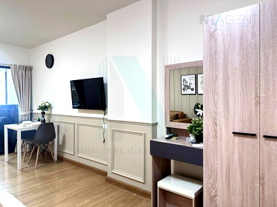 เช่าคอนโด โฮมโปร พระราม 9 : 🔺 ให้เช่าคอนโด ศุภาลัย ซิตี้ รีสอร์ท รามคำแหง อาคาร B ชั้น 5 สตูดิโอ ขนาด 32 ตรม ใกล้ เดอะมอลล์ รามคำแหง