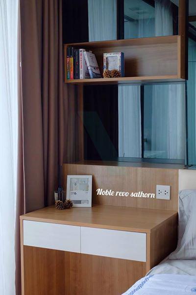 รูป 🎉Special room!🎉 ให้เช่าคอนโด โนเบิล รีโว สีลม อาคาร 1 ชั้น 26 1 ห้องนอน ขนาด 34.00 ตรม ใกล้ เซ็นทรัล สีลม คอมเพล็กซ์ - รูปที่ 1/8