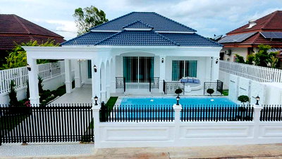 Houses for rent Bang Lamung Chonburi : House for rent in PMC 3 Village, Pattaya, Bang Lamung. Beautiful house, move in Ready