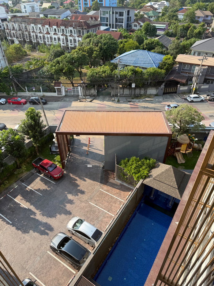 รูป 💢1 Bedroom กั้นห้องแยกชัดเจน 💢 เฟอร์ เครื่องใช้ไฟฟ้า ครบ💢ห้องทิศเหนือ ไม่ร้อนบ่าย - รูปที่ 16/19