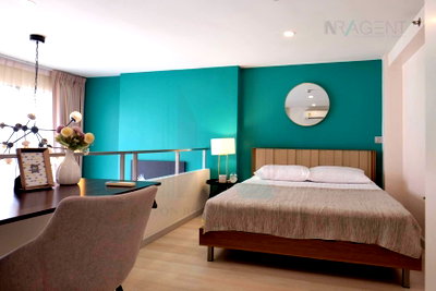 Condos for rent : 🔺 For Rent Condo KNIGHTSBRIDGE PRIME SATHORN Building 1, Floor 27,Duplex, Room size 37 sqm