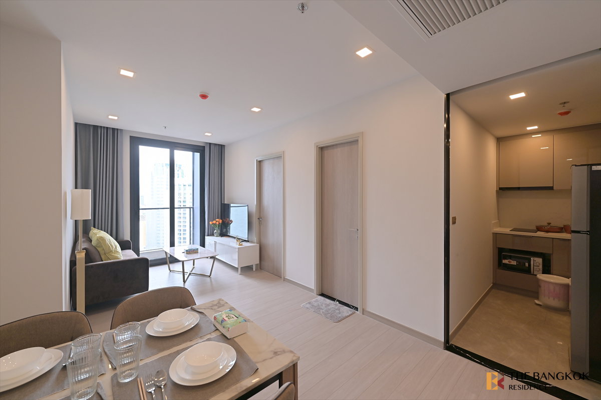 รูป  เช่าคอนโด 💛 One9Five Asoke-Rama9 ใกล้ MRT พระราม 9 🔥 1 นอน 42ตรม 29K ห้องสวยมาก ราคาดี  - รูปที่ 8/10