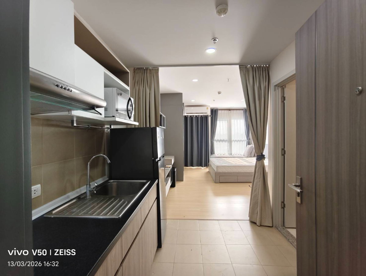 รูป ศุภาลัย เวอเรนด้า รามคำแหง ห้องสตูดิโอ 28 ตรม.ชั้น 29 อาคาร b เช่า 10000/เดือน โทร/ไลน์  :0636262722 - รูปที่ 3/6