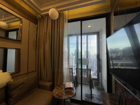 🎉 For Rent Condo ASHTON CHULA-SILOM Building 1, Floor 35,1 bed room, Room size 34.00 sqm