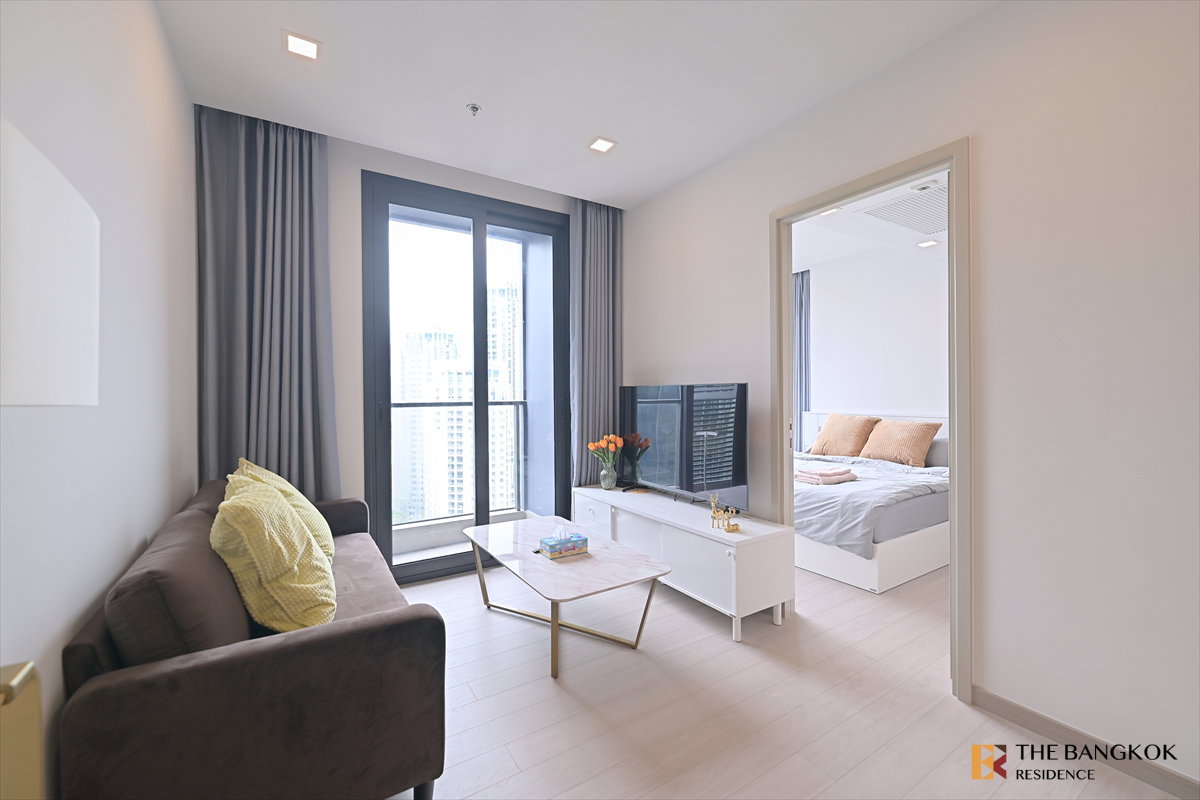 รูป  เช่าคอนโด 💛 One9Five Asoke-Rama9 ใกล้ MRT พระราม 9 🔥 1 นอน 42ตรม 29K ห้องสวยมาก ราคาดี  - รูปที่ 2/10