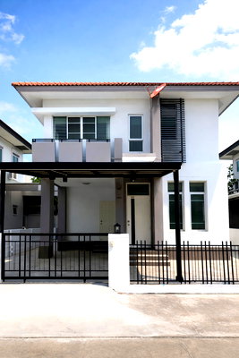 เช่าบ้านแฝด กรุงเทพมหานคร : ให้เช่า บ้านพร้อมพัฒน์พระราม9-วงแหวน