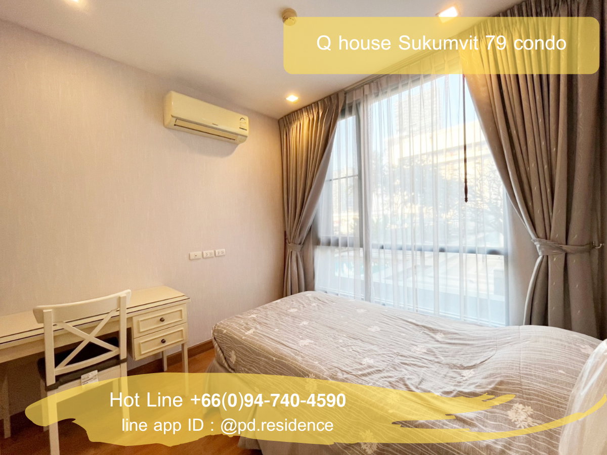 รูป 🅵🅾️🆁 🆁🅴🅽🆃 𝗤 𝗛𝗼𝘂𝘀𝗲 𝗦𝘂𝗸𝗵𝘂𝗺𝘃𝗶𝘁 𝟳𝟵 2 ห้องนอน 2 ห้องน้ำ  ขนาด 60 ตร.ม. 35,000 บาท / เดือน - รูปที่ 6/12