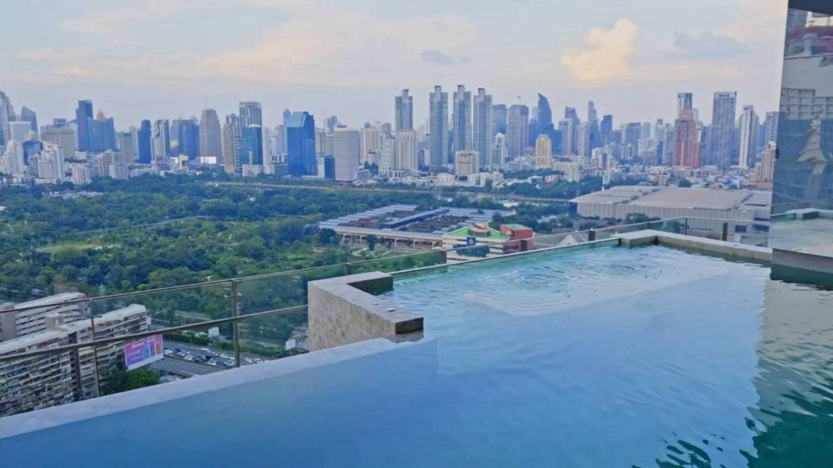 รูป ให้เช่าคอนโด เดอะ คราวน์ เรสซิเดนซ์ (45 ตร.ม.) 1 ห้องนอน 1 ห้องน้ำ วิวสวนเบญจกิติ  - รูปที่ 24/28