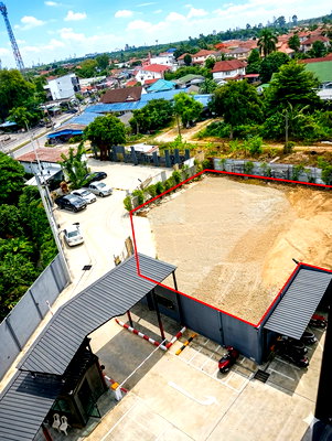 ที่ดิน ศูนย์ราชการอำเภอบ้านฉาง : ขายที่ดินเปล่า บ้านฉาง ระยอง 259 ตร.วา ใกล้ถนนสุขุมวิท 500 ม. ทำเลดี เหมาะลงทุน