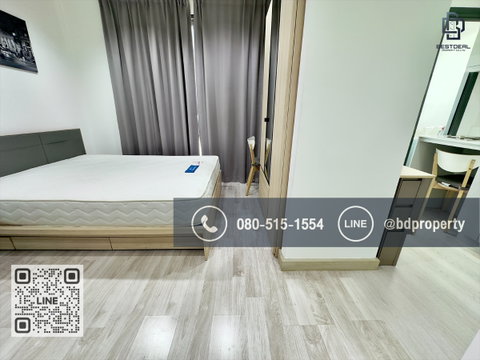 Bestdeal ให้เช่า Studio 22ตรม.ราคา 13,000/เดือนเท่านั้น เฟอร์นิเจอร์และเครื่องใช้ไฟฟ้าครบ “IDEO MOBI RAMA 9” ใกล้MRT และ เซ็นทรัลพระราม 9 เพียง 80 ม.