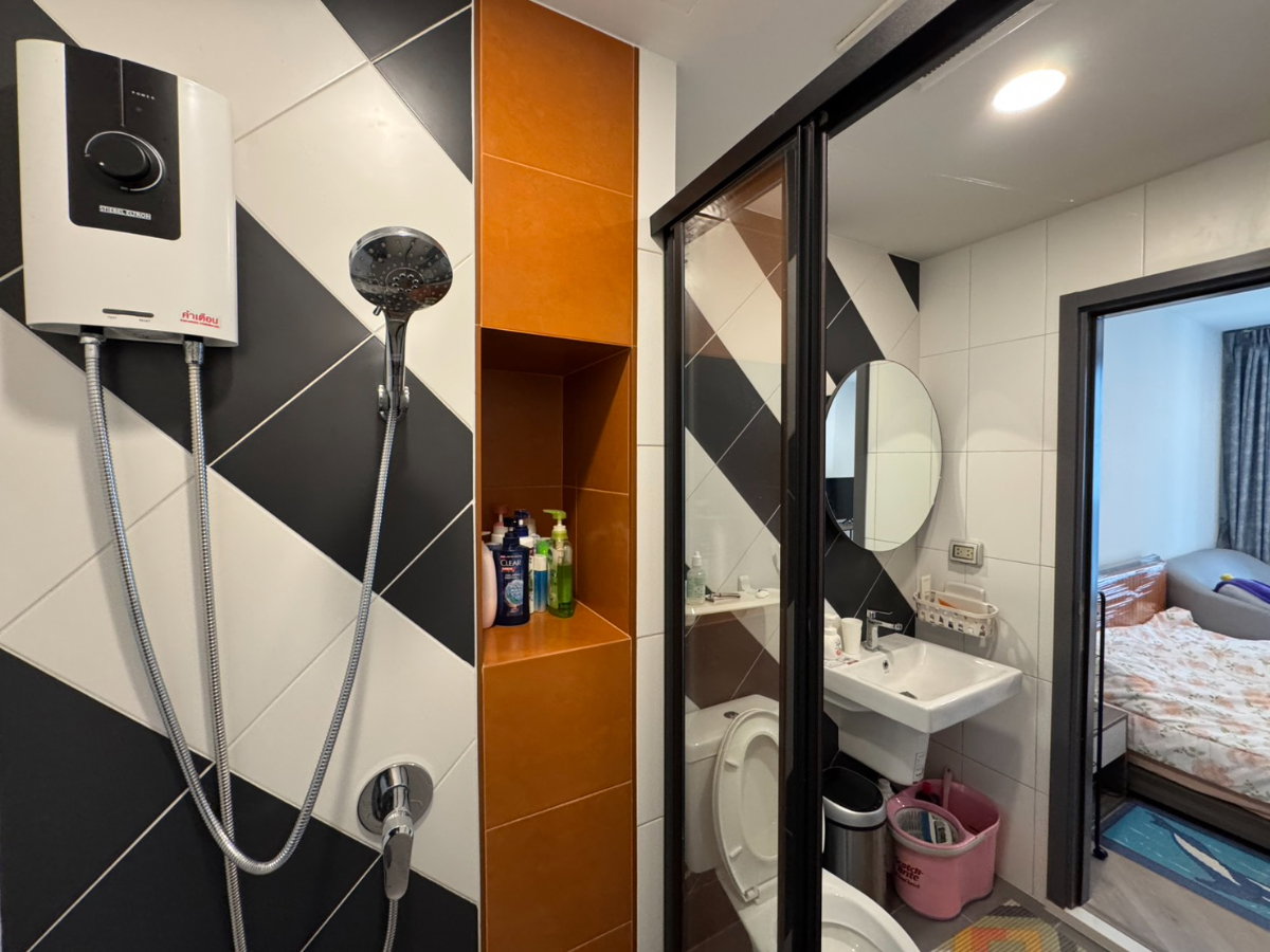 รูป 🎈#MT2603_163🎈💥ด่วน💥ว่างชัวร์ รีบคลิก ก่อนหลุดมือ‼️ 𝗙𝗼𝗿 𝗥𝗲𝗻𝘁1️⃣2️⃣ k.🔥🔥 #ติดBTSสายหยุด คอนโด   เดอะเบสสะพานใหม่  - รูปที่ 8/16