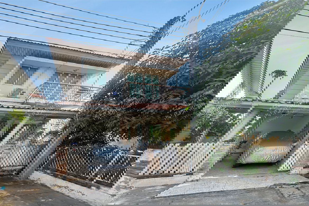 รูป เดอะวิลล่า รัตนาธิเบศร์ แปลงมุม ต่อเติมครบ ใกล้ MRT สายสีม่วง - รูปที่ 1/13