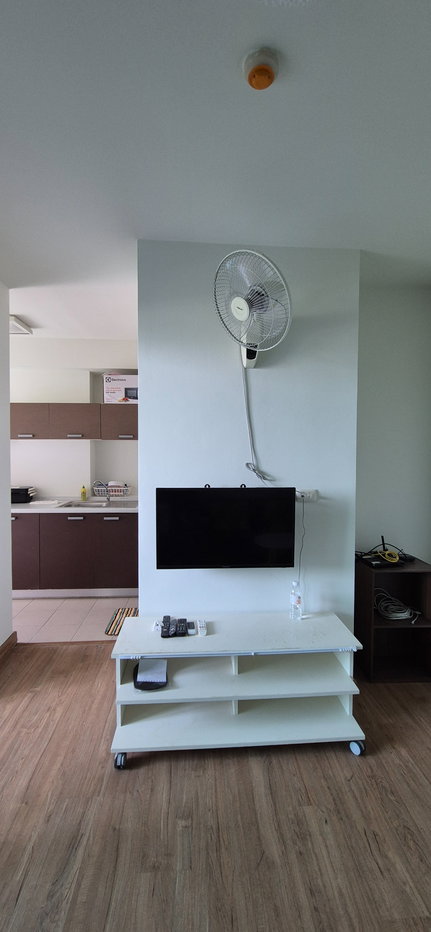 รูป ให้เช่าห้องแต่งพร้อม เฟอร์ครบ ห้องใหญ่ วิวดี ราคาถูก ใกล้ ARL และ MRT สถานีหัวหมาก - รูปที่ 4/12