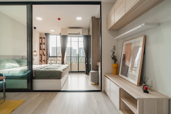 รูป 🔥 คอนโดติด BTS ราคาพิเศษสุดห้องใหม่ไม่เคยอยู่ 🔥พลัมคอนโด สะพานใหม่ สเตชั่น - รูปที่ 1/17