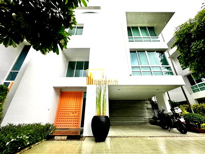 Houses for rent Rama 3 Road : The Trees Sathorn | Remarkable 4 Bedroom Luxury House - BR8149SH