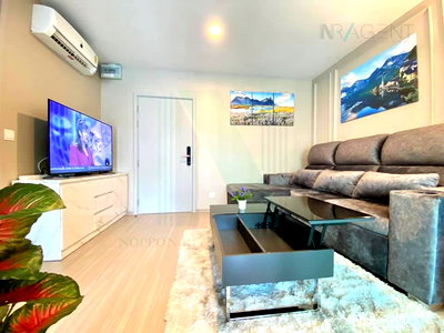 Condos for rent : For Rent Condo ASPIRE ASOKE - RATCHADA Building C, Floor 8,1 bed room, Room size 35.00 sqm