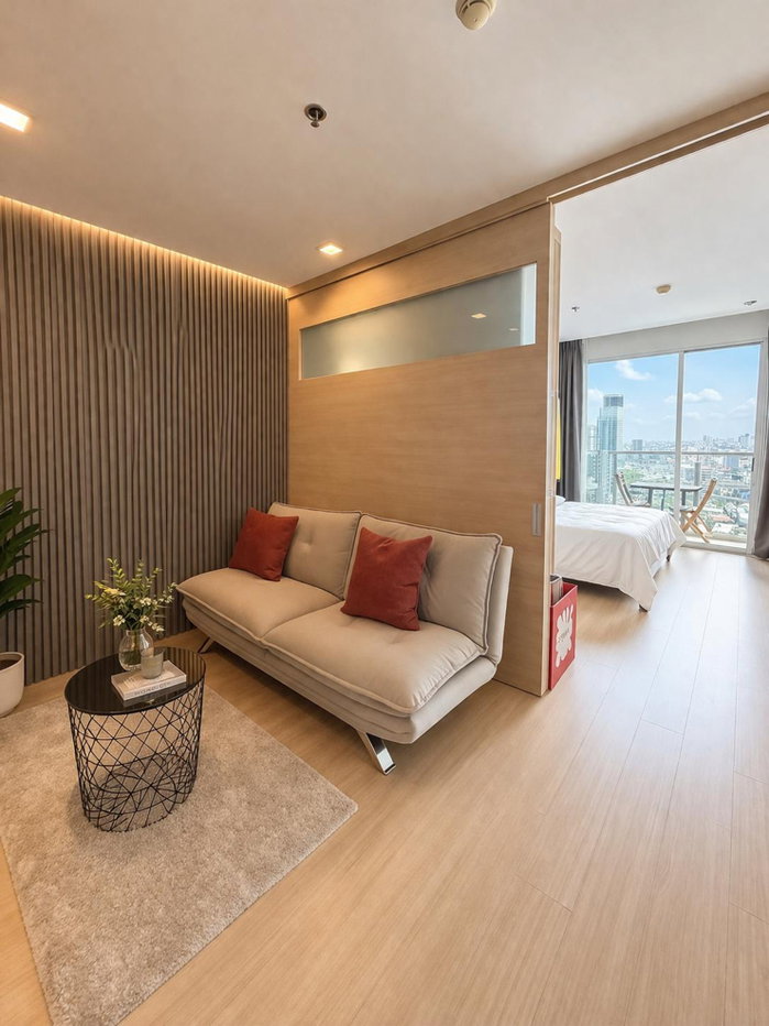 รูป ให้เช่า คอนโด สกายวอร์ค เรสซิเดนซ์ - รูปที่ 4/14