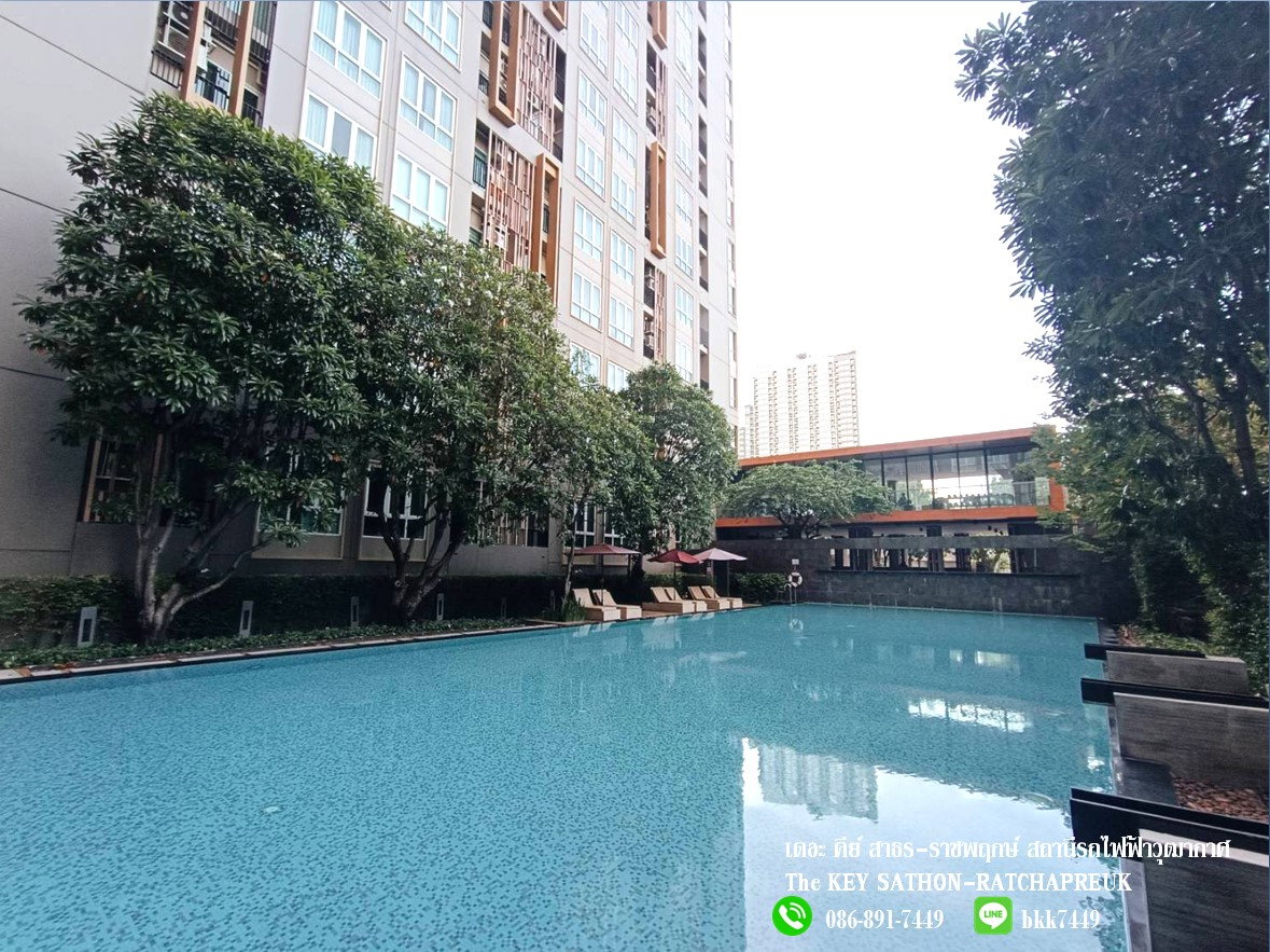 รูป ✅✅ปล่อยเช่า คอนโดเดอะ คีย์ สาทร-ราชพฤกษ์ สถานีรถไฟฟ้าวุฒากาศ(BTS) - รูปที่ 9/17
