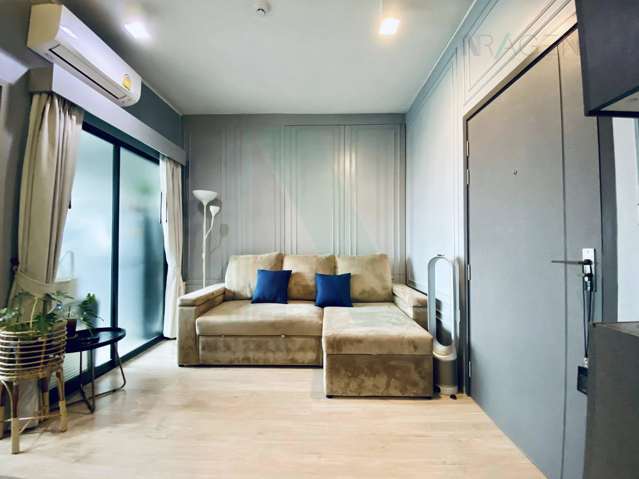 รูป ให้เช่าคอนโด ไอดีโอ พระราม 9-ตัดใหม่ อาคาร 1 ชั้น 11 1 ห้องนอน ขนาด 32 ตรม ใกล้ Foodland รามคำแหง - รูปที่ 1/8